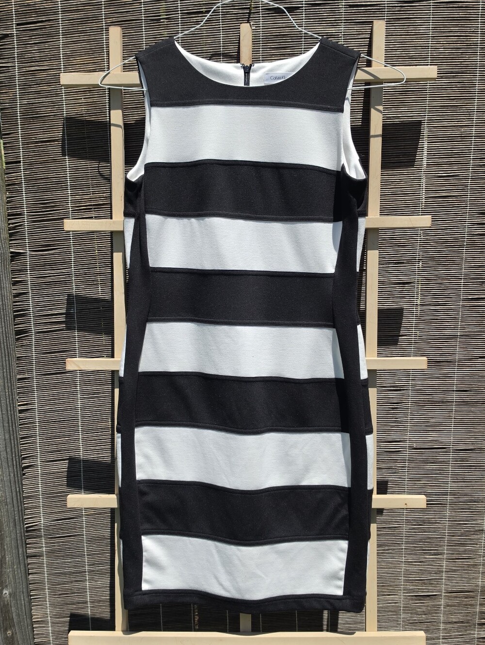 Calvin Klein Thick striped Chic summer dress 8
